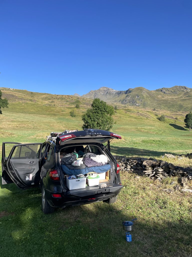 Voiture aménagée